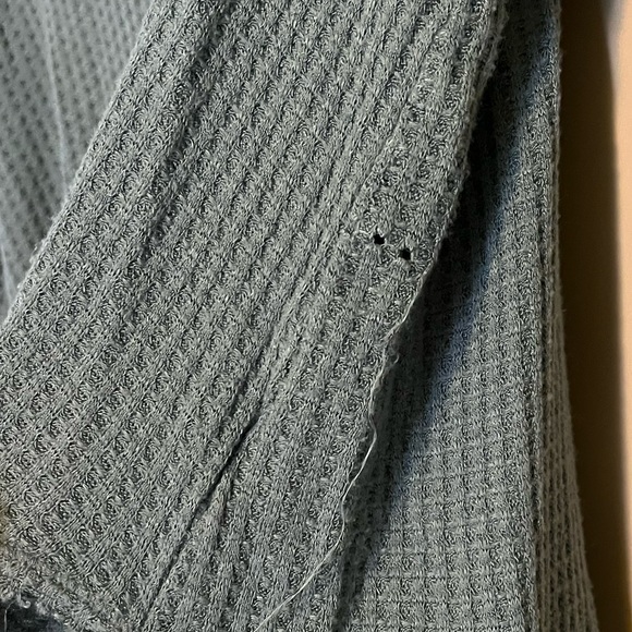 We The Free Thermal High Low Cowl Neck Top, Sm - Picture 5 of 9